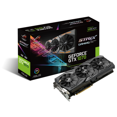 ASUS ROG GeForce GTX 1070 STRIX 8GB 256 Bit GDDR5 aspCart